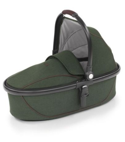 Egg Люлька Carrycot Country Green & Black Frame