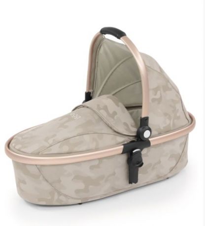 Egg Люлька Carrycot Camo Sand & Gold Mirror Frame