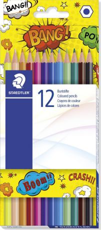 Набор цветных карандашей Staedtler Comic, 12 цветов