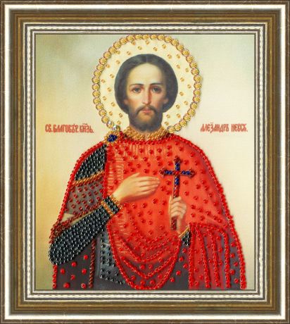 Набор для вышивания Золотое Руно "Икона Святого Благоверного Великого Князя Александра Невского"