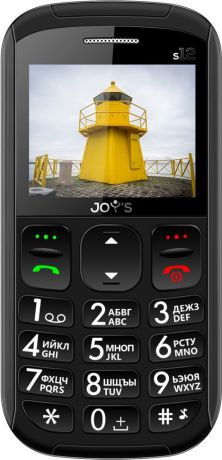 Мобильный телефон Joys S12 Black
