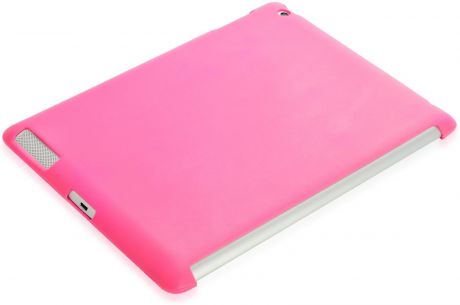 Чехол для планшета Gurdini накладка силикон rose для Apple iPad 2/3/4, розовый
