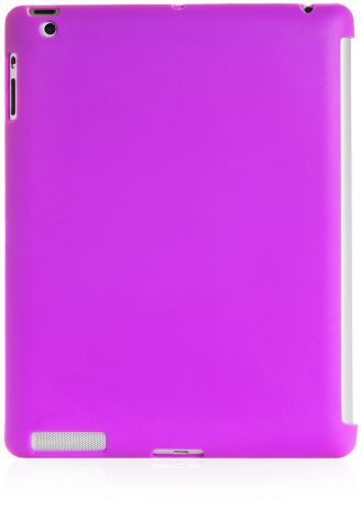 Чехол для планшета Gurdini накладка силикон violet для Apple iPad 2/3/4, фиолетовый