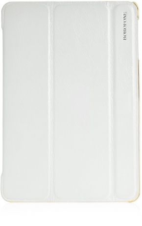 Чехол для планшета Borofone книжка кожа white для Apple iPad mini 1/2/3 7.9", белый