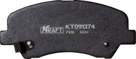 Тормозные колодки дисковые Kraft KT 091374