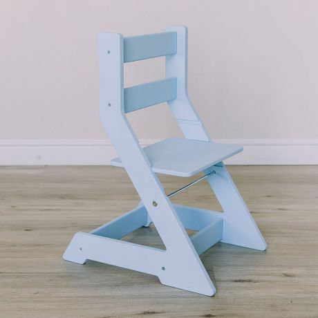 Детский стул MYPLAYROOM регулируемый по высоте, голубой