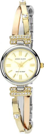 Часы Anne Klein женские, серебристый, золотой
