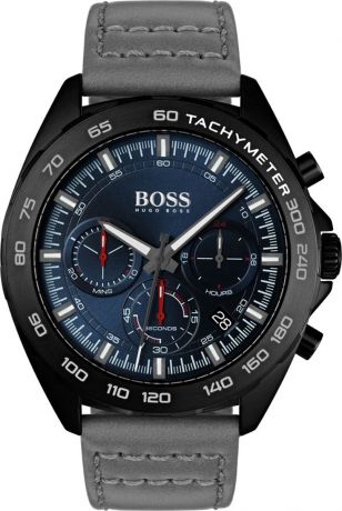 Часы Hugo Boss мужские, синий, серый