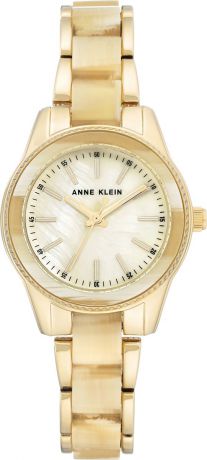 Часы Anne Klein женские, бежевый, золотой