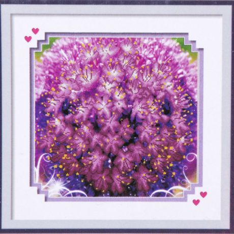 Алмазная мозаика Honey Home "Цветочный салют"