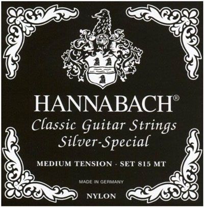 3 струны-дисканта для классической гитары Hannabach E8158MT