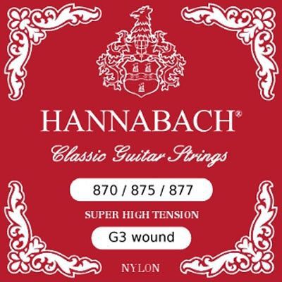 Струна G для классической гитары Hannabach E877HT