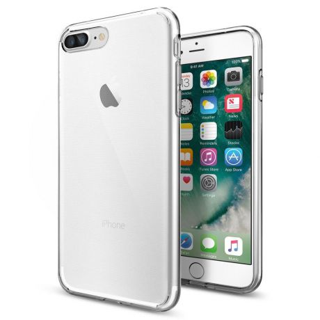 Чехол силиконовый прозрачный для iPhone 7+
