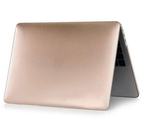 Чехол Gurdini накладка пластик матовый 220178 для Apple MacBook Retina 13" 2013-2015,220178, золотой
