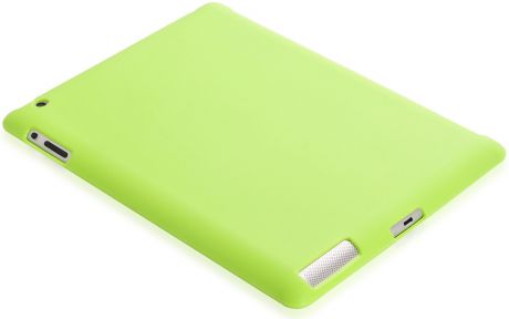 Чехол для планшета Gurdini накладка силикон green для Apple iPad 2/3/4, зеленый