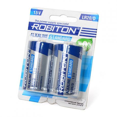 Батарейка Robiton Standard Lr20 Bl2, 12286