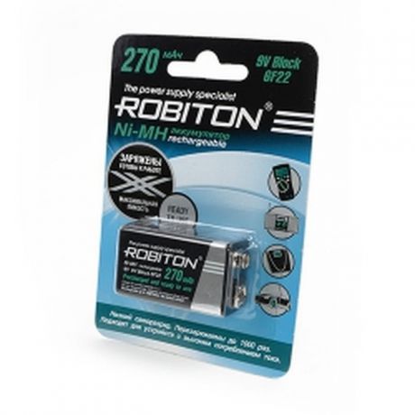 Аккумуляторная батарейка Robiton RTU270MH-1 BL1, 13187