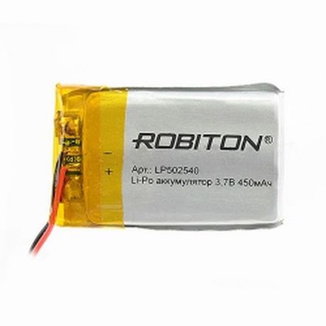 Батарейка Robiton LP502540 3.7В 450mAh PK1, 14074