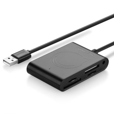 USB-концентратор Greenconnect GCR-51314, черный