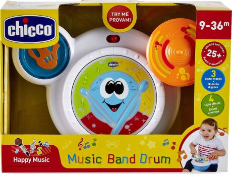 Музыкальная игрушка Chicco Happy Music Барабаны, 00006993100000