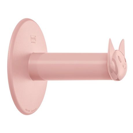Держатель для туалетной бумаги Koziol Miaou, цвет: розовый