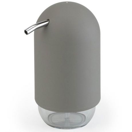 Диспенсер для мыла Umbra "Touch", цвет: серый, 14 х 7 х 7 см