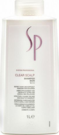 Шампунь против перхоти Wella Professionals Clear Scalp Shampoo, 1 л