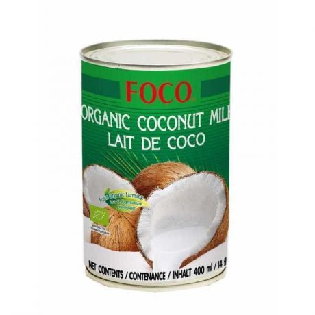 Молоко кокосовое Foco органическое, 0,4л