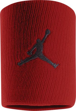 Напульсники Nike Jordan Jumpman, красный, черный, 2 шт, размер универсальный
