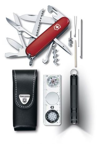 Нож Victorinox Traveller Kit, 91 мм, 26 функций, красный