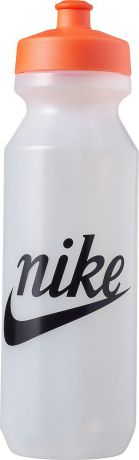 Бутылка для воды Nike Big Mouth Bottle 2.0 32 OZ, N.000.0041.989.32, белый, черный, оранжевый, 946 мл