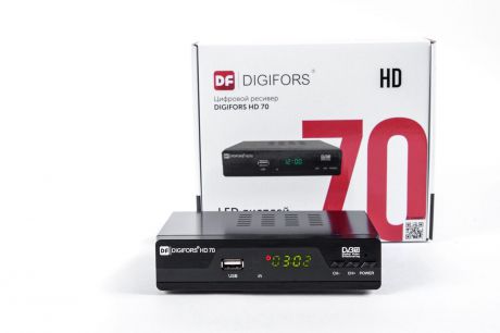 Цифровой эфирный ресивер с мультимедиа DIGIFORS HD 70