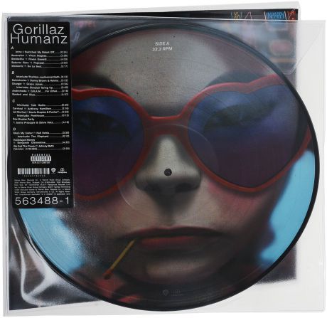 "Gorillaz" Gorillaz. Humanz (2 LP)