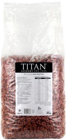 Корм сухой Titan Economy "Adult Dog Food", для взрослых собак всех пород, 20 кг