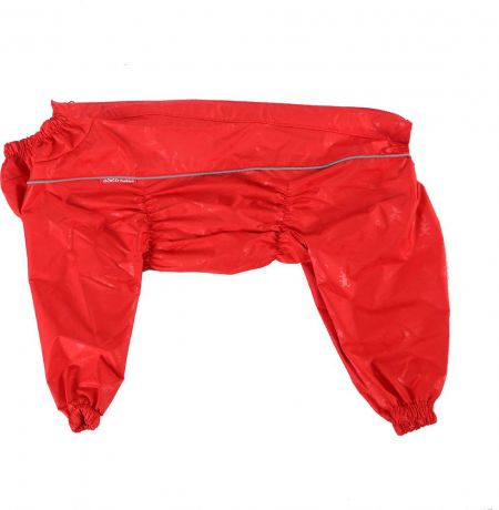 Комбинезон для собак "OSSO Fashion", для девочки, цвет: красный. Размер 55