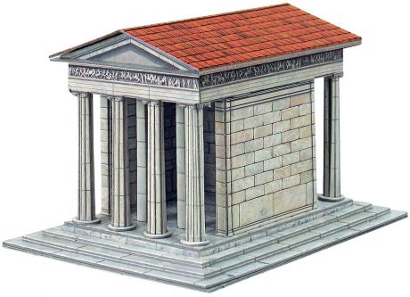 Умная бумага 3D пазл Храм Ники Аптерос