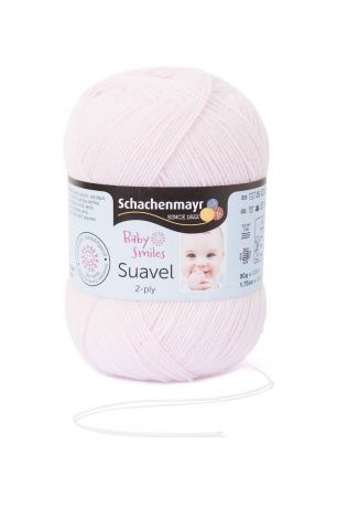 Пряжа для вязания Schachenmayr "Baby Smiles Suavel", светло-розовый (01035), 366 м, 50 г
