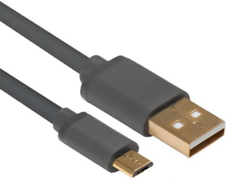 Кабель Greenconnect GCR-50550, Gray USB - micro USB (1 м)