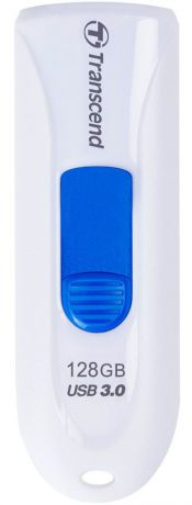 USB-накопитель Transcend JetFlash 790 128GB, белый синий