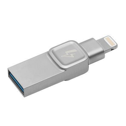 USB-накопитель Kingston DataTraveler Bolt Duo 64GB, C-USB3L-SR64G-EN, silver