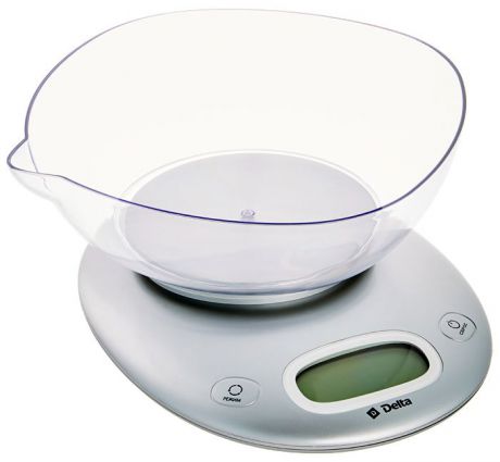 Кухонные весы Delta КСЕ-34, Silver