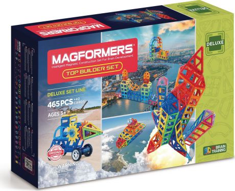 Magformers Магнитный конструктор Top Builder Set