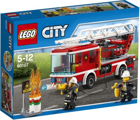 LEGO City 60107 Пожарный автомобиль с лестницей Конструктор
