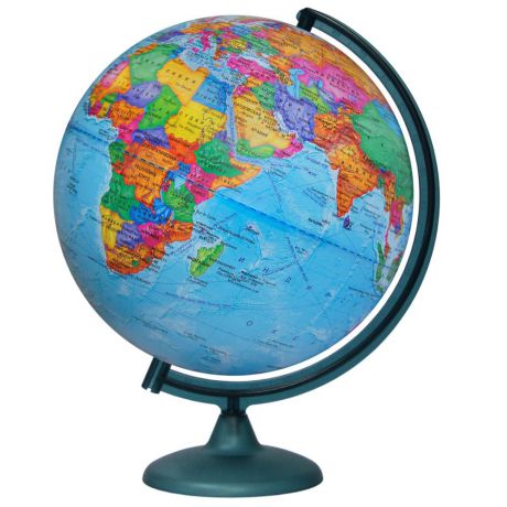 Глобусный мир Глобус с политической картой мира диаметр, 32 см
