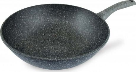 Сковорода-вок Нева Металл Посуда "Алтай", литая, с антипригарным покрытием. Диаметр 30 см