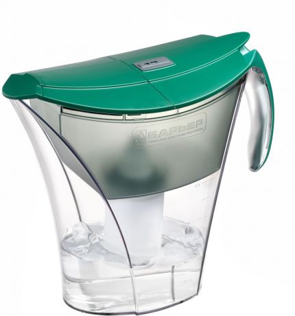 Фильтр-кувшин для воды Барьер "Смарт", цвет: зеленый