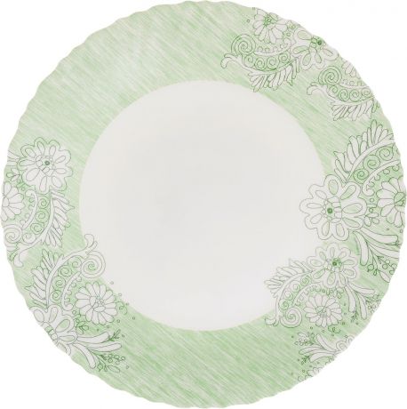 Тарелка обеденная Luminarc "Minelly Green", 25 см