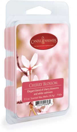 Воск ароматический Candle Warmers "Вишнёвый цветок / Cherry Blossom", цвет: розовый, 75 г