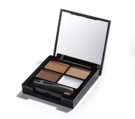 Makeup Revolution Набор для бровей Focus & Fix Eyebrow Shaping Kit, Medium Dark, 4 гр