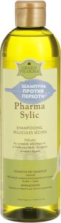 Шампунь Greenpharma "Pharma Sylic" от перхоти, для частого применения, 500 мл